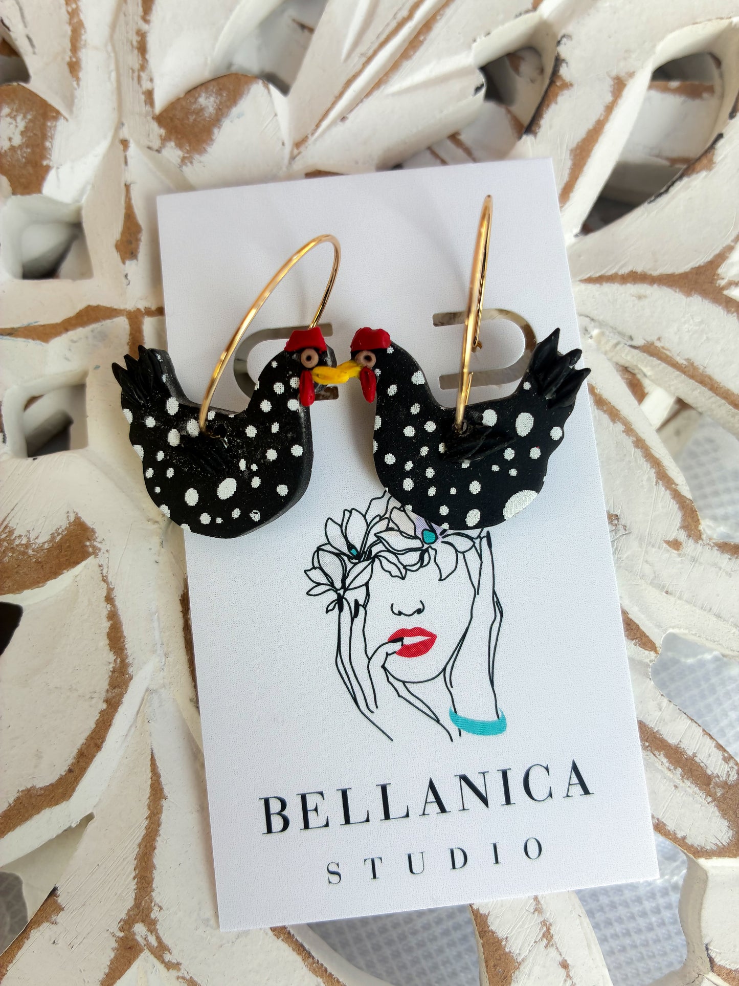 Black Chicken Hoops