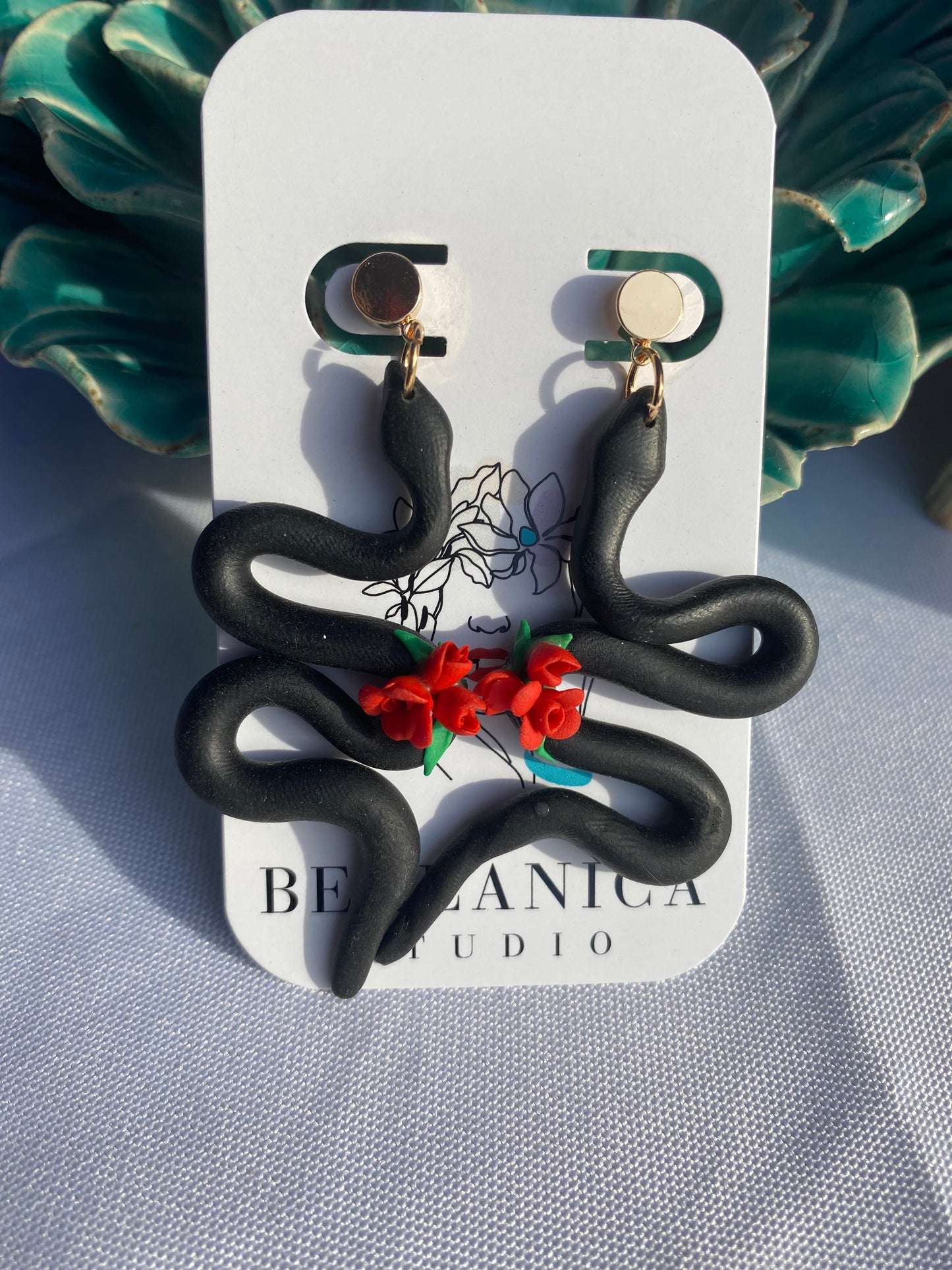 Rosie - Snake Dangle