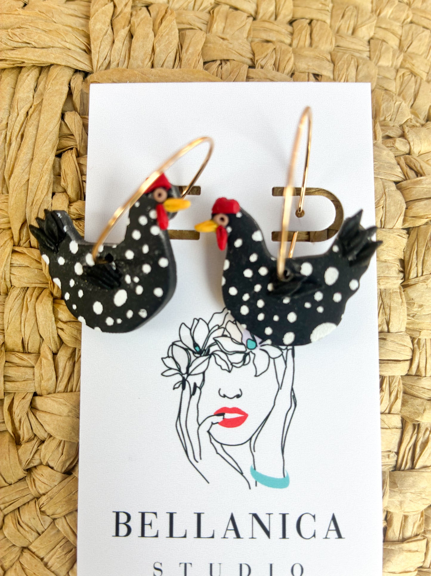 Black Chicken Hoops