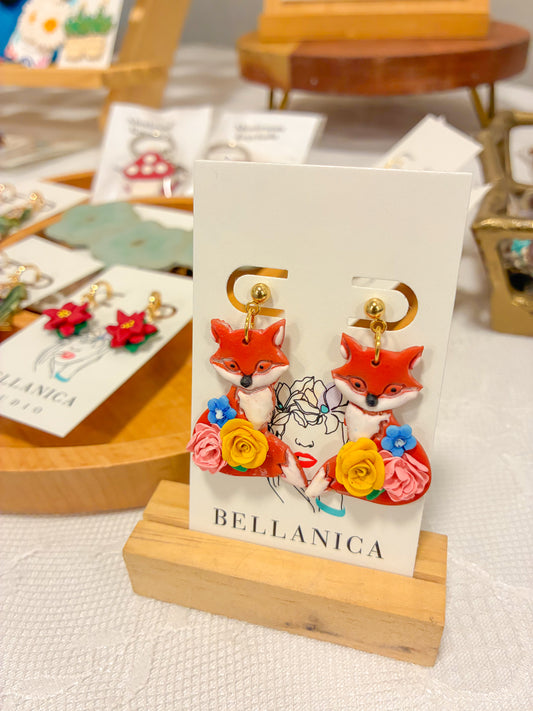 Foxy Floral Earrings